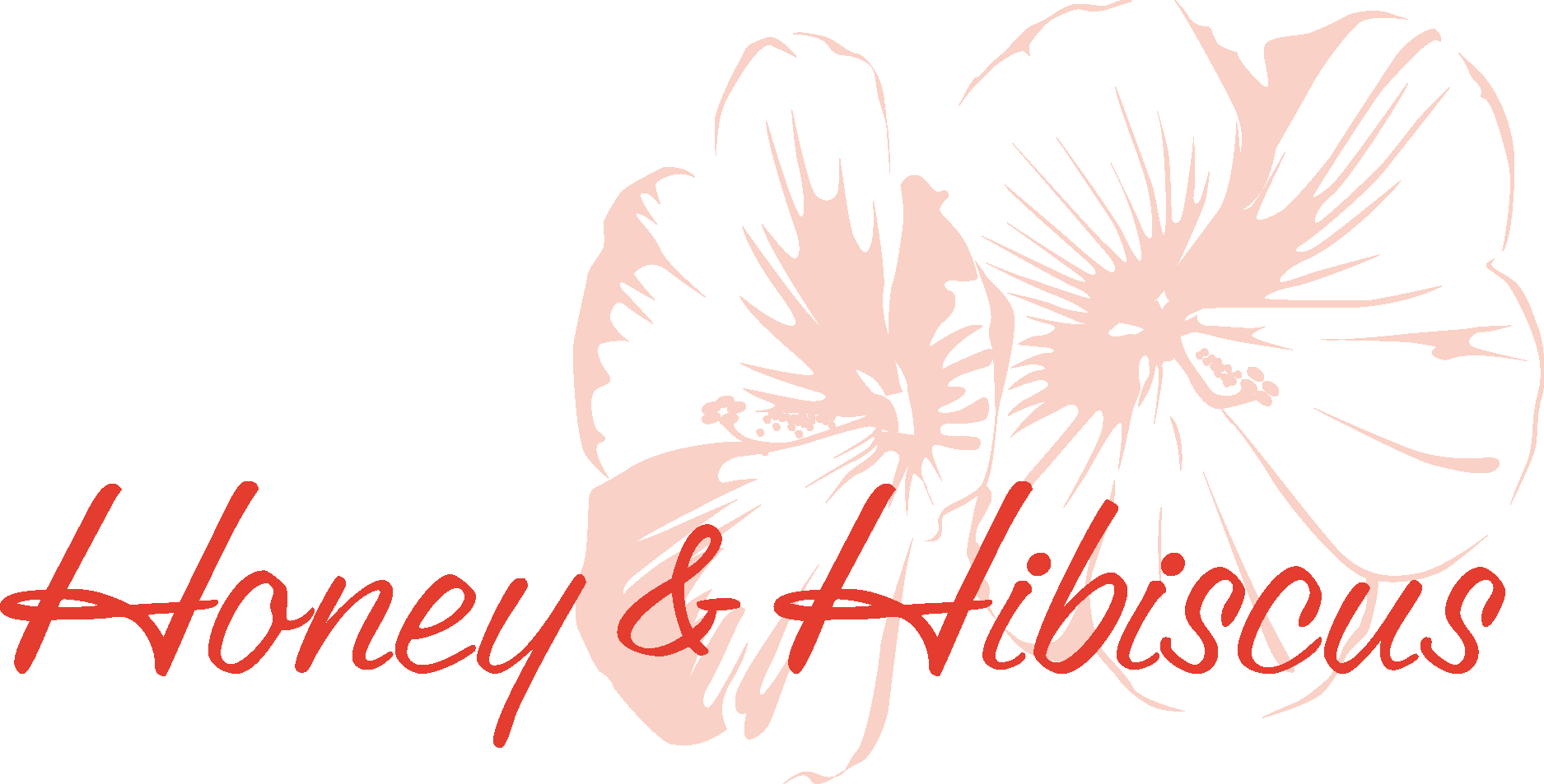 Honey & Hibiscus Logo Vector Logo